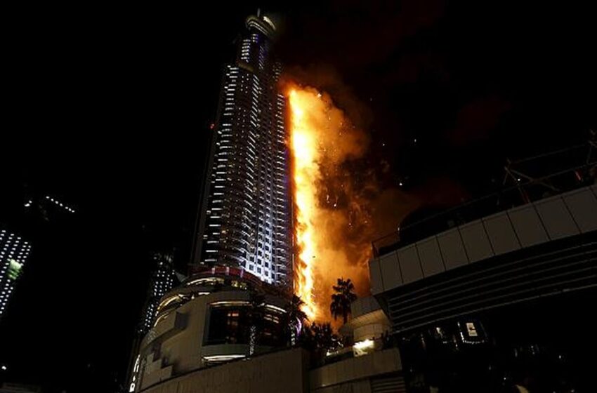  آتش‌سوزی در دبی ۱۶ کشته برجای گذاشت