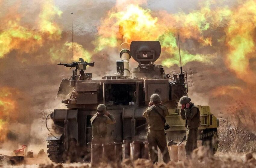 حمله زمینی به غزه