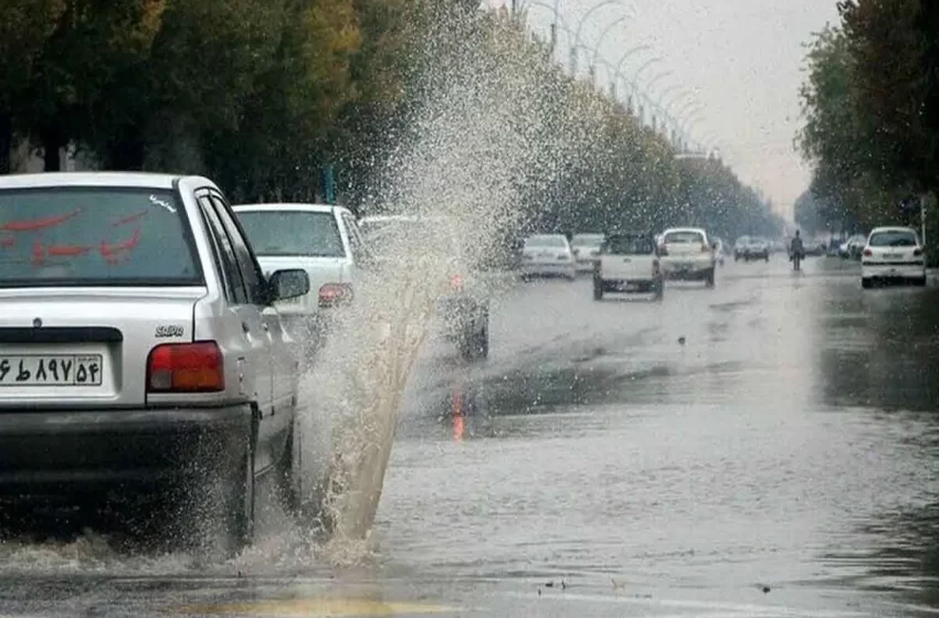 هشدار نارنجی هواشناسی البرز