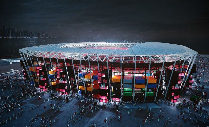  وداع زیبا با عجیب‌ترین ورزشگاه جام جهانی