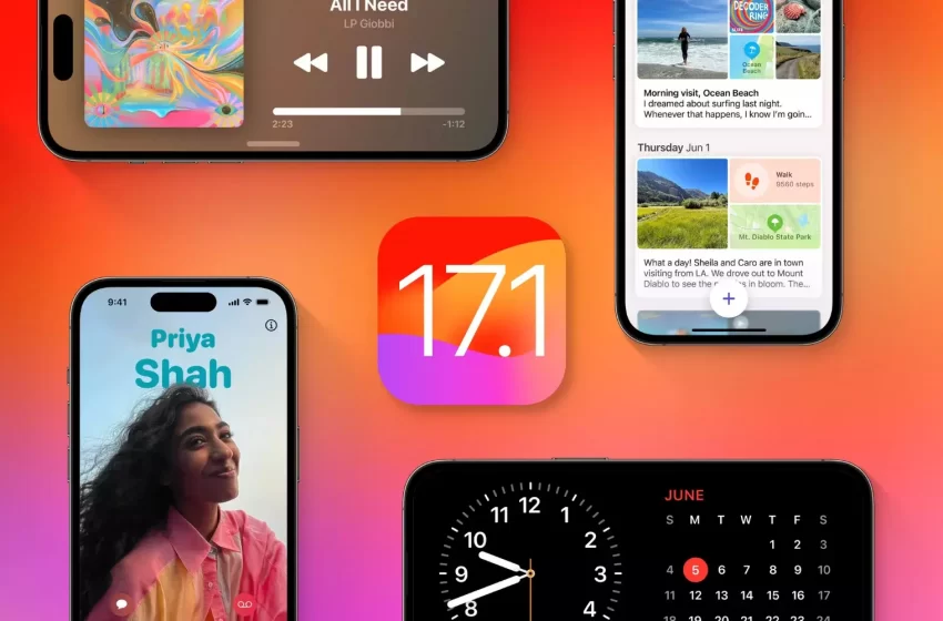  اپل در تاریخ ٢ آبان‌ماه آپدیت iOS 17.1 را منتشر می‌کند