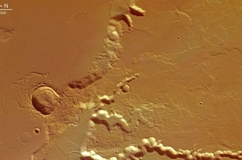 کشف لایه‌های بزرگ یخ در سطح مریخ