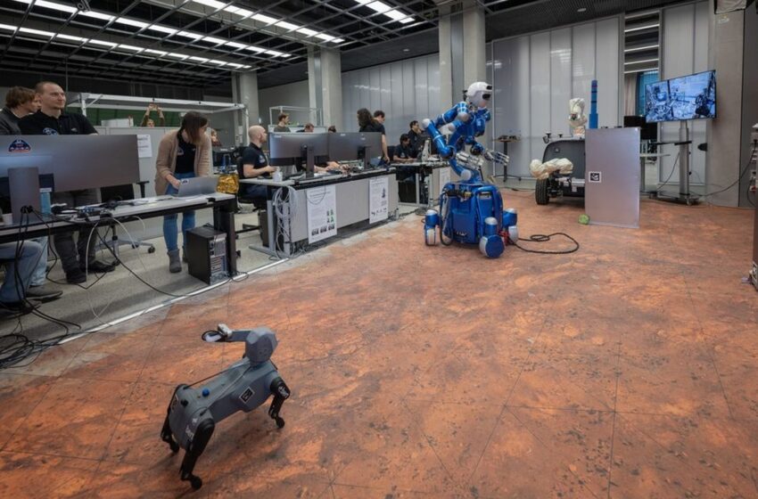  این سگ رباتیک از ایستگاه فضایی کنترل می‌شود
