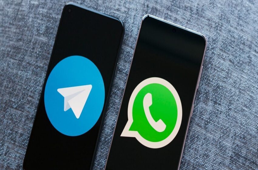 تلگرام واتساپ را ضربه فنی کرد